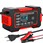 Ładowarka Samochodowa 12V 6A z Wyświetlaczem LCD – Szybkie Ładowanie Akumulatorów do Samochodu 0