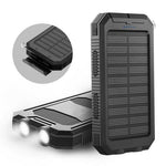 Ładowarka Słoneczna 500000 mAh – Wodoodporny Power Bank z Podwójnymi Portami USB 2