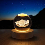 Lampa 3D Crystal Ball z LED - Elegancki Design, Intuicyjne Sterowanie i Relaksacyjne Oświetlenie 1