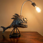 Lampa Biurkowa z Motywem Oceanicznym – Ciepłe Światło do Biura i Domu 4
