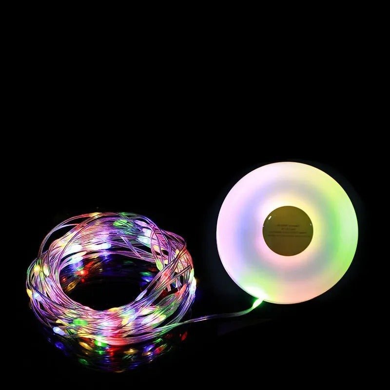Lampa Kempingowa LED 8m z RGB i Akumulatorem 1800 mAh – Oświetlenie do Namiotu IP67 0