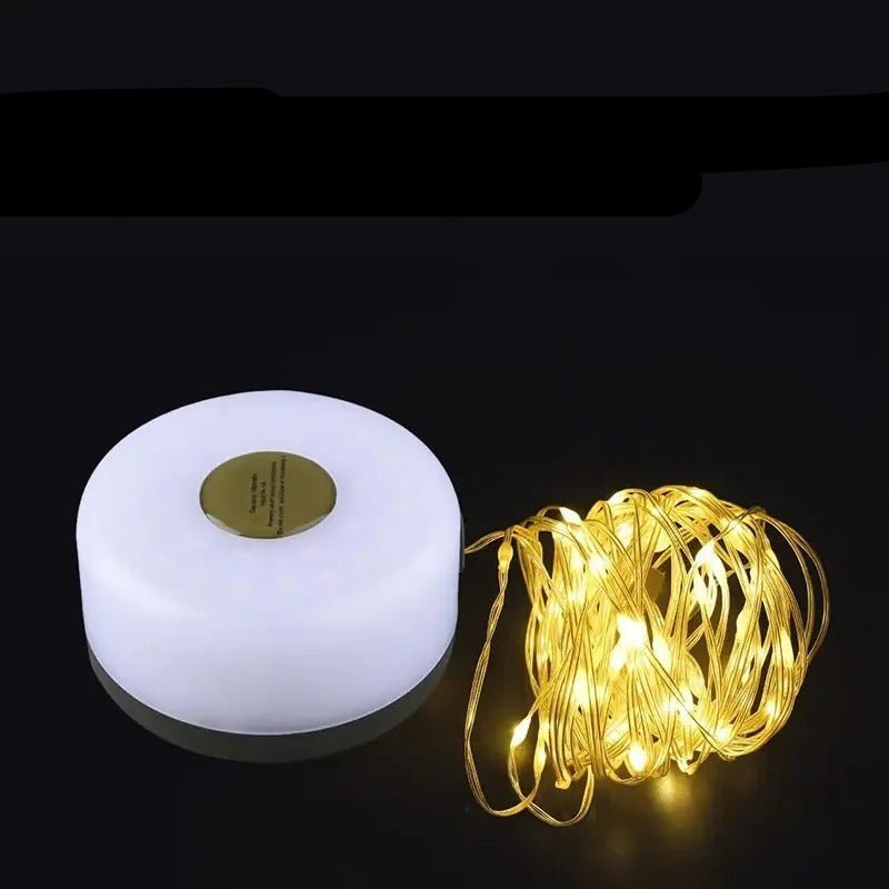 Lampa Kempingowa LED 8m z RGB i Akumulatorem 1800 mAh – Oświetlenie do Namiotu IP67 1