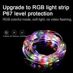 Lampa Kempingowa LED 8m z RGB i Akumulatorem 1800 mAh – Oświetlenie do Namiotu IP67 4
