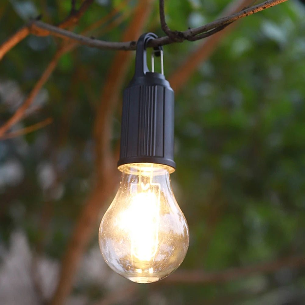 Lampa Kempingowa LED Ładowalna z Haczykiem – Wodoodporna, 3 Tryby Oświetlenia 1