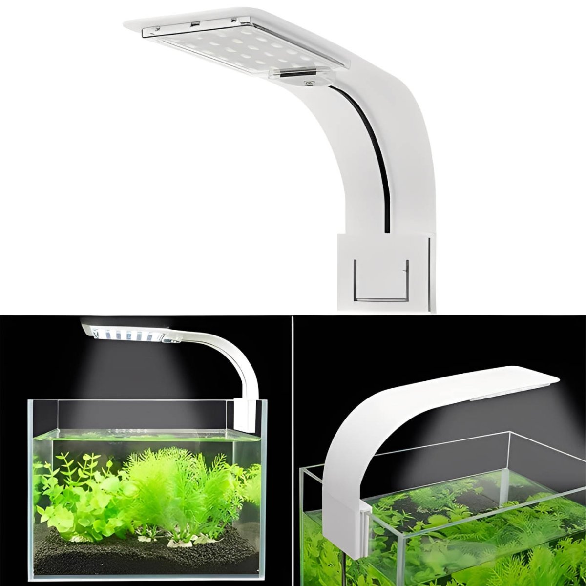Lampa LED do Akwarium z Naturalnym Światłem – Ultra Cienka, Wodoodporna IPX7 0
