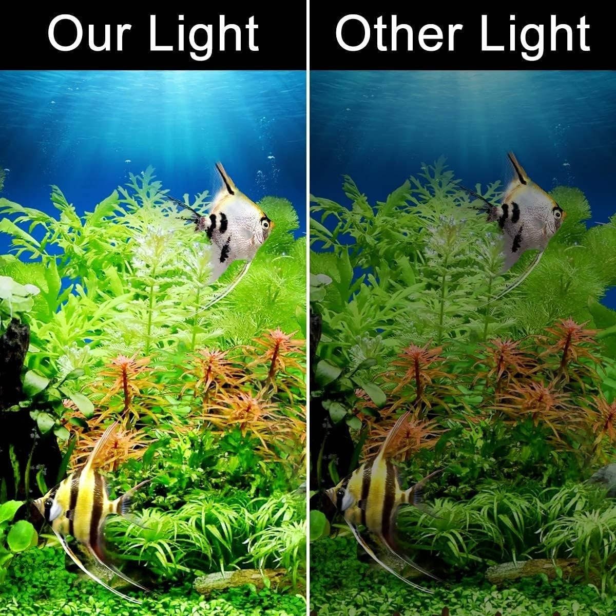 Lampa LED do Akwarium z Naturalnym Światłem – Ultra Cienka, Wodoodporna IPX7 4
