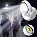 Lampa LED z Czujnikiem Ruchu do Montażu na Ścianie – Obrotowa Podstawa 360° 0