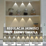 Lampa LED z Czujnikiem Ruchu do Szafy – Bezprzewodowa z Regulacją Jasności i Magnesem 5