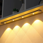 Lampa LED z Czujnikiem Ruchu do Szafy – Bezprzewodowa z Regulacją Jasności i Magnesem 4