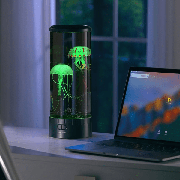 Lampa LED z Meduzą – Realistyczny Ruch, Energooszczędna Dekoracja do Pokoju Dziecięcego i Biura 4