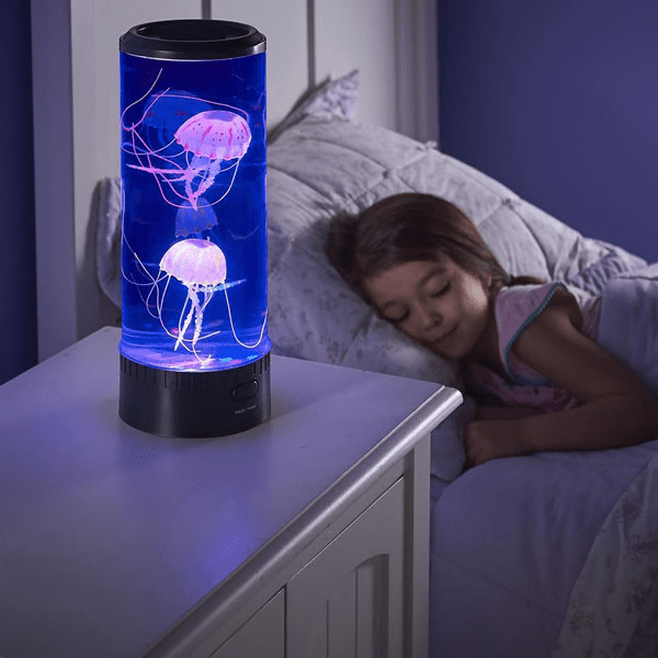 Lampa LED z Meduzą – Realistyczny Ruch, Energooszczędna Dekoracja do Pokoju Dziecięcego i Biura 5