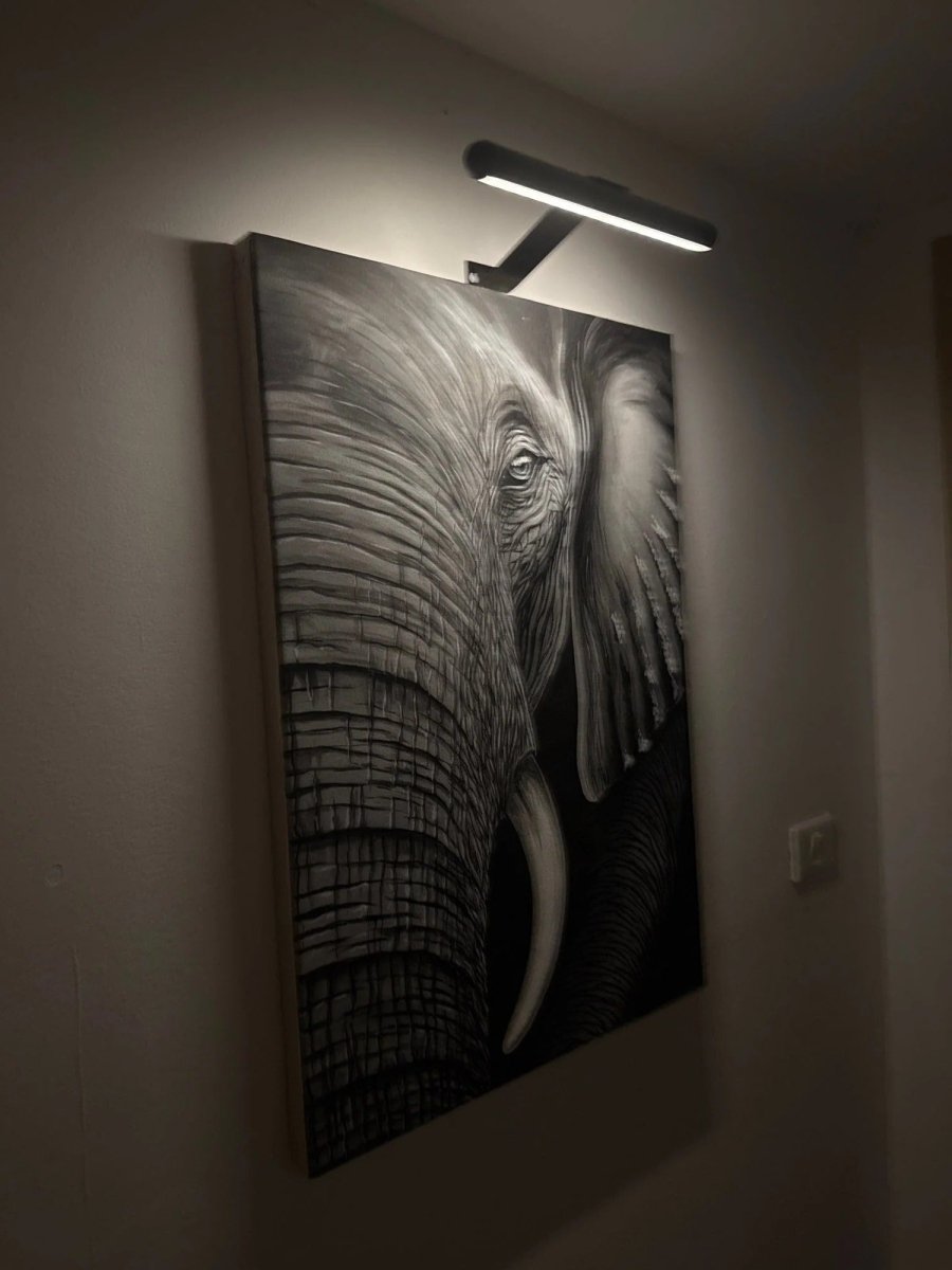 Lampa Obrazowa LED Bezprzewodowa z Regulacją Jasności i Obrotową Głowicą 360° do Dekoracji Ścian 3