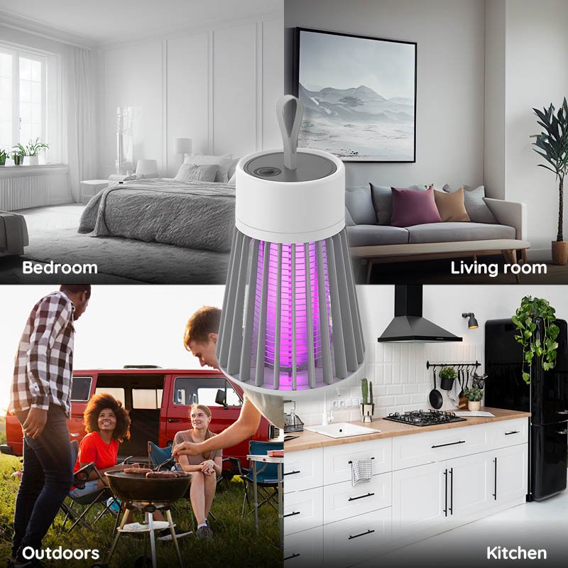 Lampa Odstraszająca USB 360° – Bezprzewodowa, Ładowalna do Wewnętrznego i Zewnętrznego Użytku 4