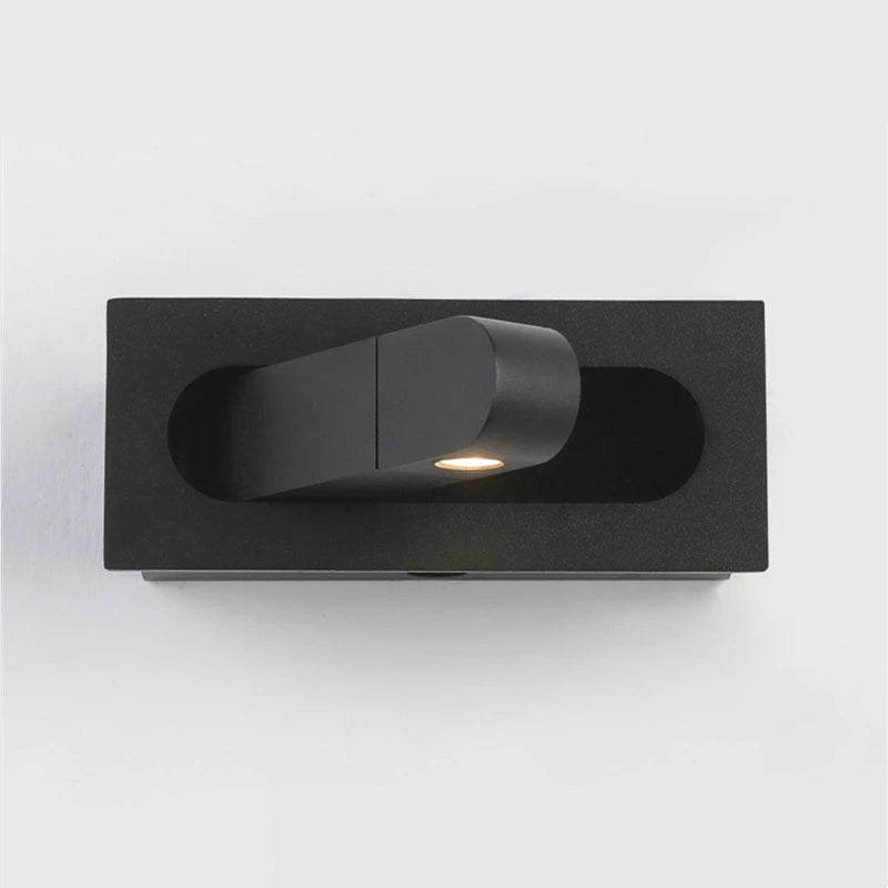 Lampa Ścienna LED do Czytania z Regulowanym Ramieniem – Minimalistyczny Design do Sypialni 0