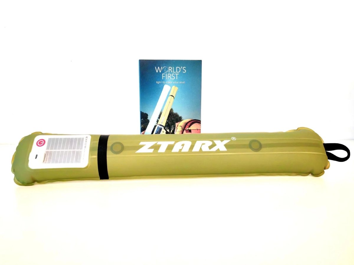 Lampa Solarna Kempingowa Przenośna IPX7 – Składana, Wodoodporna z Akumulatorem 2000 mAh 0
