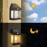 Lampa Solarna LED Ogrodowa z Czujnikiem Ruchu – Wodoodporna, Bezprzewodowa, Energooszczędna 5