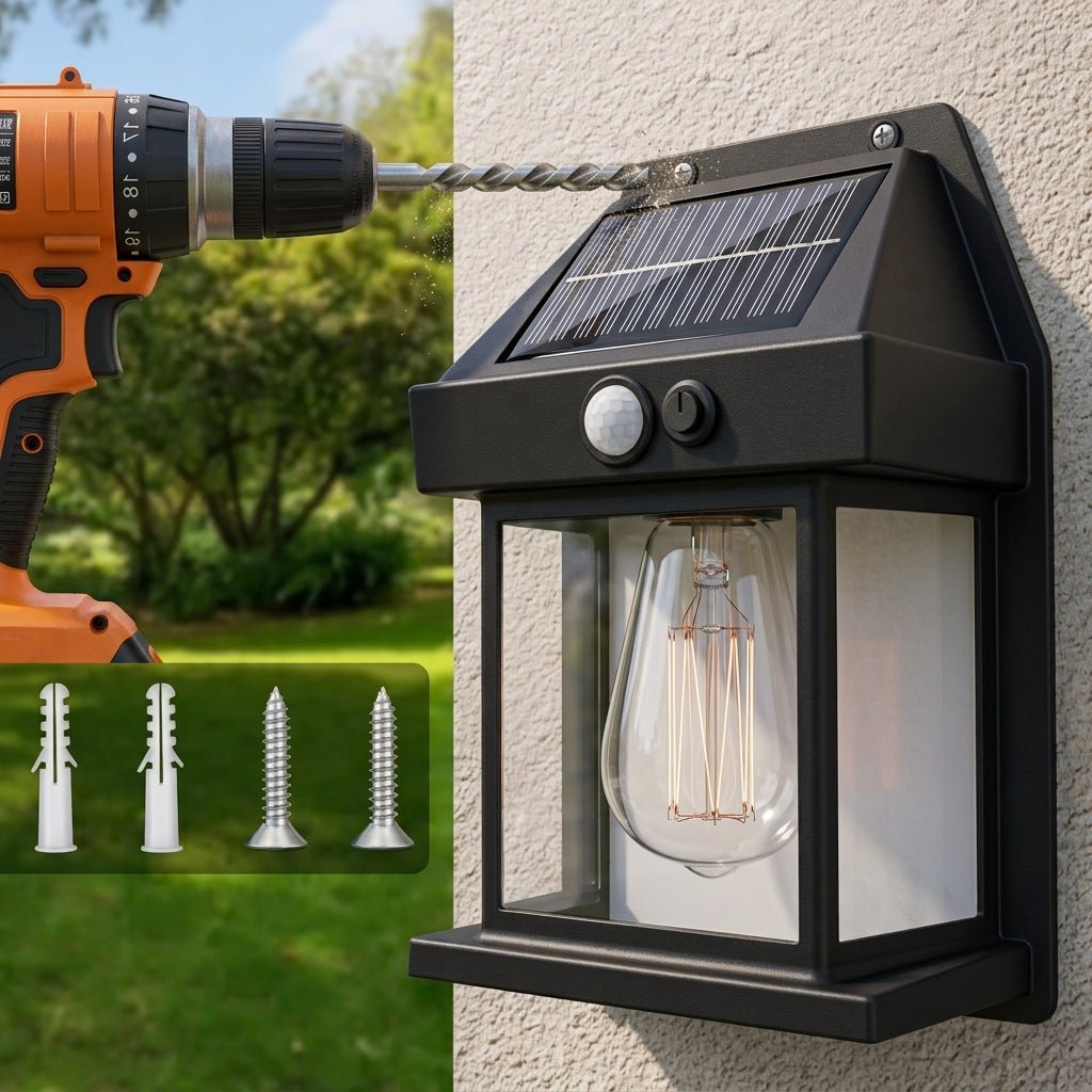 Lampa Solarna LED Ogrodowa z Czujnikiem Ruchu – Wodoodporna, Bezprzewodowa, Energooszczędna 7