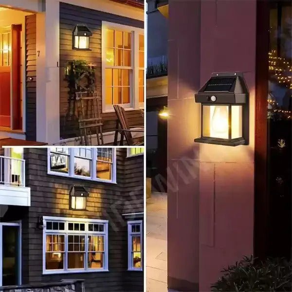 Lampa Solarna LED Ogrodowa z Czujnikiem Ruchu – Wodoodporna, Bezprzewodowa, Energooszczędna 4