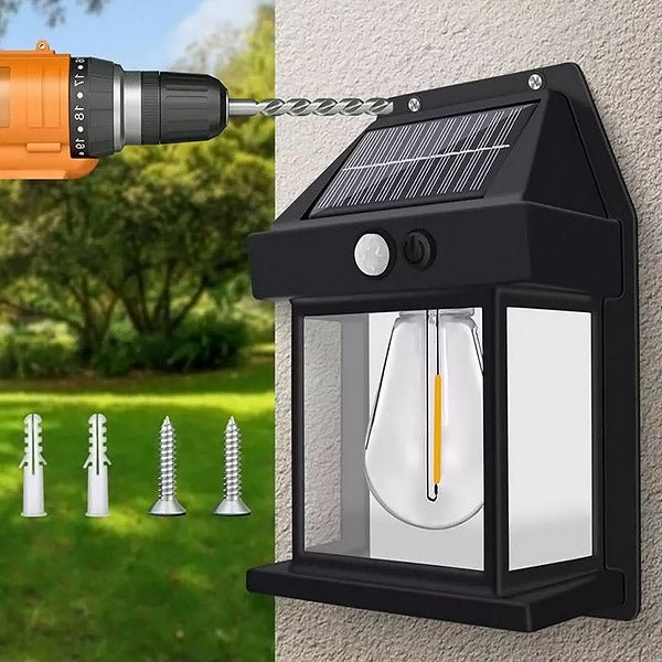 Lampa Solarna LED Ogrodowa z Czujnikiem Ruchu – Wodoodporna, Bezprzewodowa, Energooszczędna 5