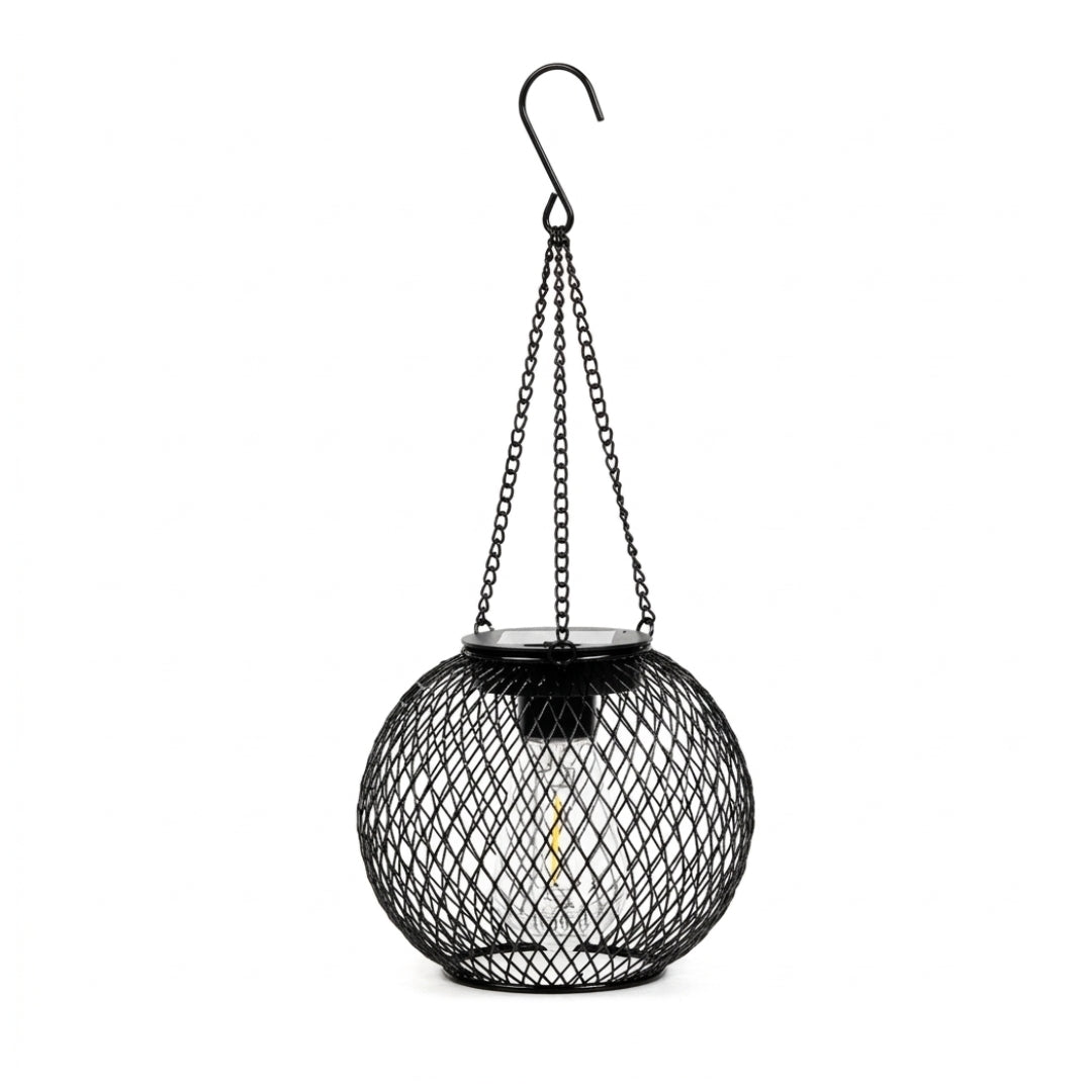 Lampa Solarna Ogrodowa z Automatycznym Włączaniem – Wodoodporna Metalowa, Bajkowy Design