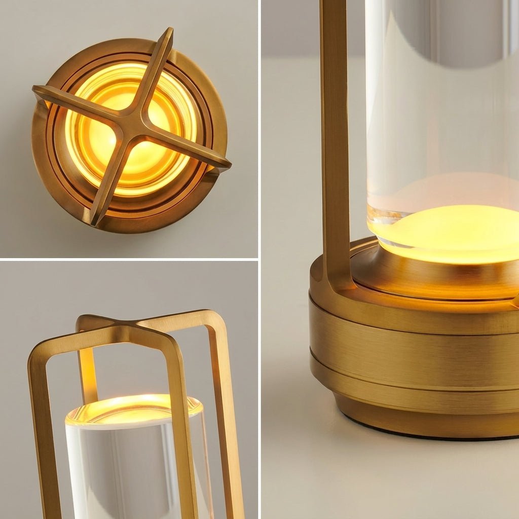 Lampa Stołowa Bezprzewodowa z Dotykowym Sterowaniem – Lampy Stołowe do Salonów i Sypialni 10