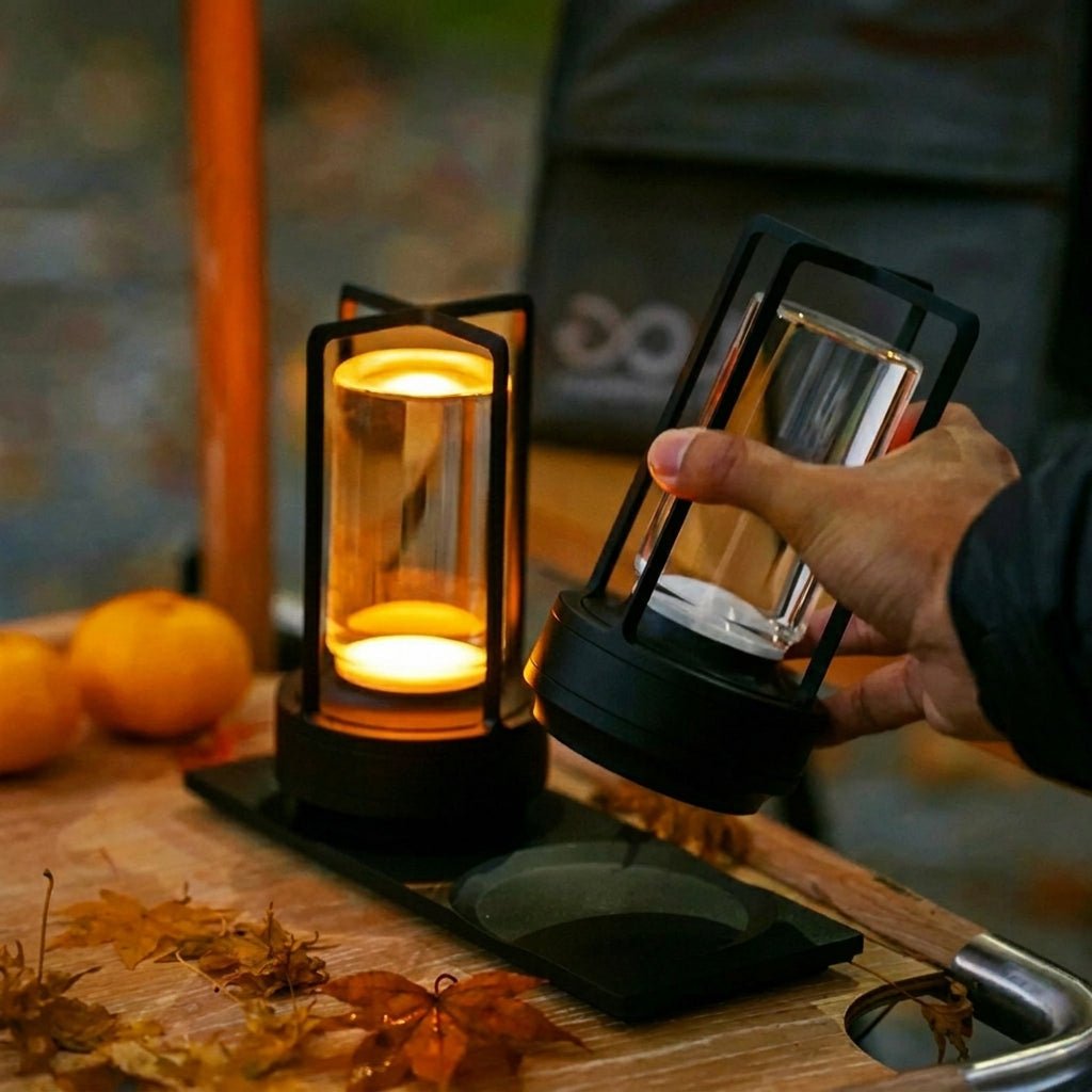 Lampa Stołowa Bezprzewodowa z Dotykowym Sterowaniem – Lampy Stołowe do Salonów i Sypialni 12