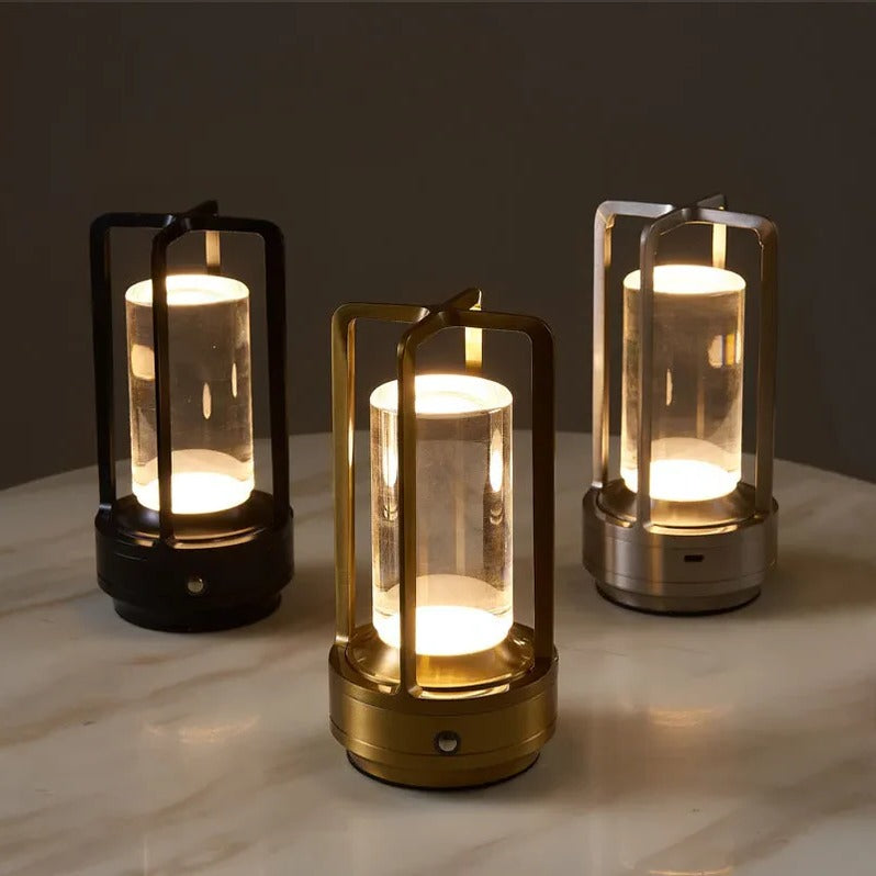 Lampa Stołowa Bezprzewodowa z Dotykowym Sterowaniem – Lampy Stołowe do Salonów i Sypialni 2
