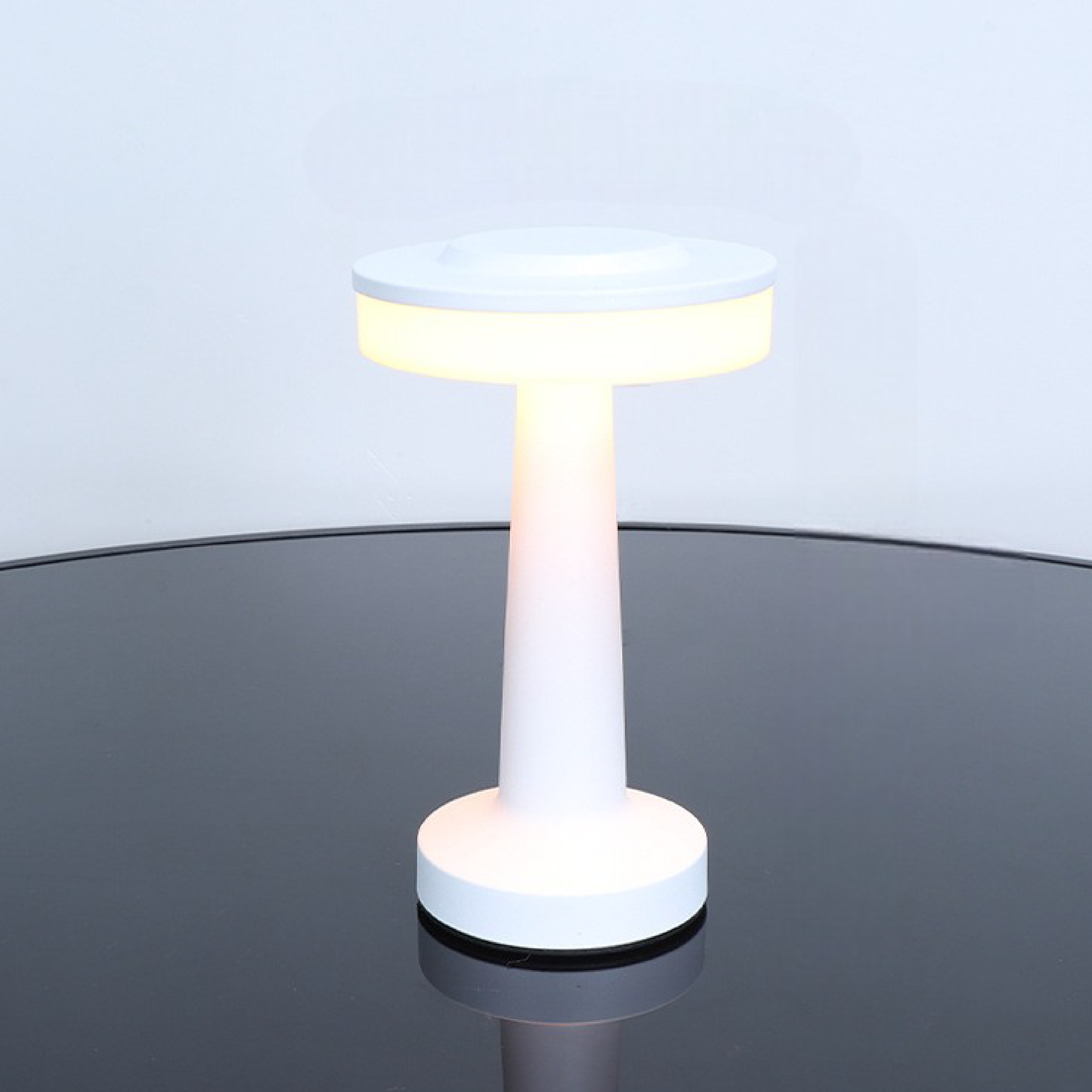 Lampa Stołowa Czarna BIRDONAS z Miękkim Światłem LED i Ładowaniem USB 6