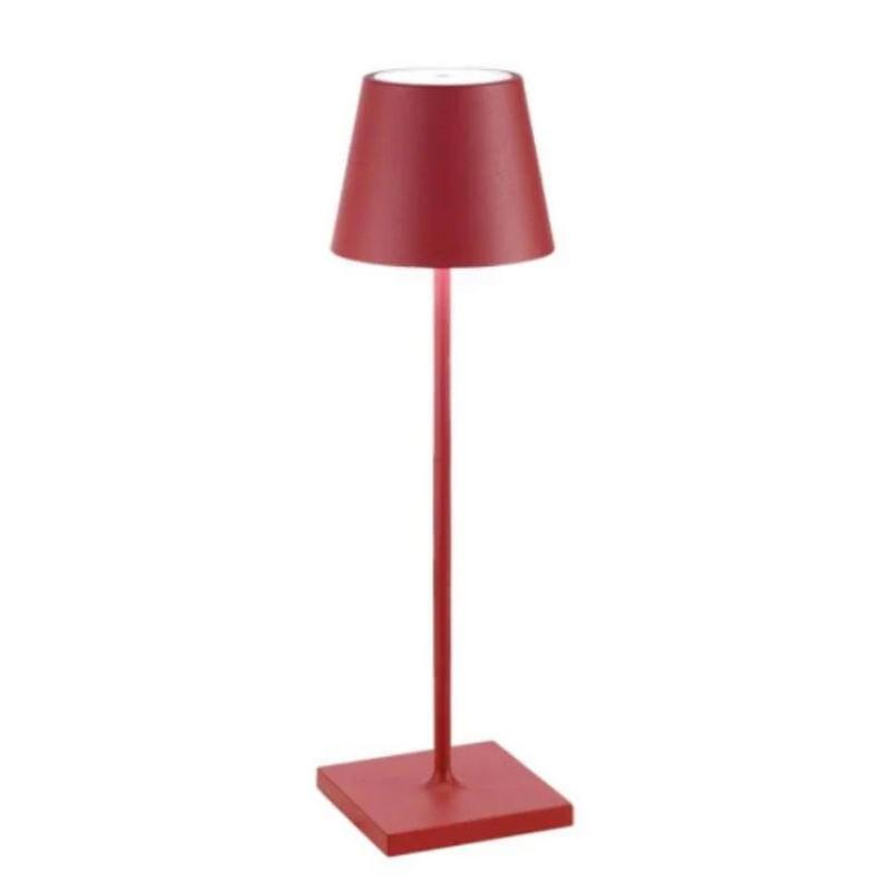 Lampa Stołowa Szklana LED Touch z Regulacją Jasności do Salonu i Biura