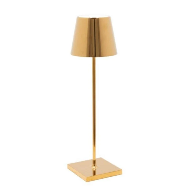 Lampa Stołowa Szklana LED Touch z Regulacją Jasności do Salonu i Biura