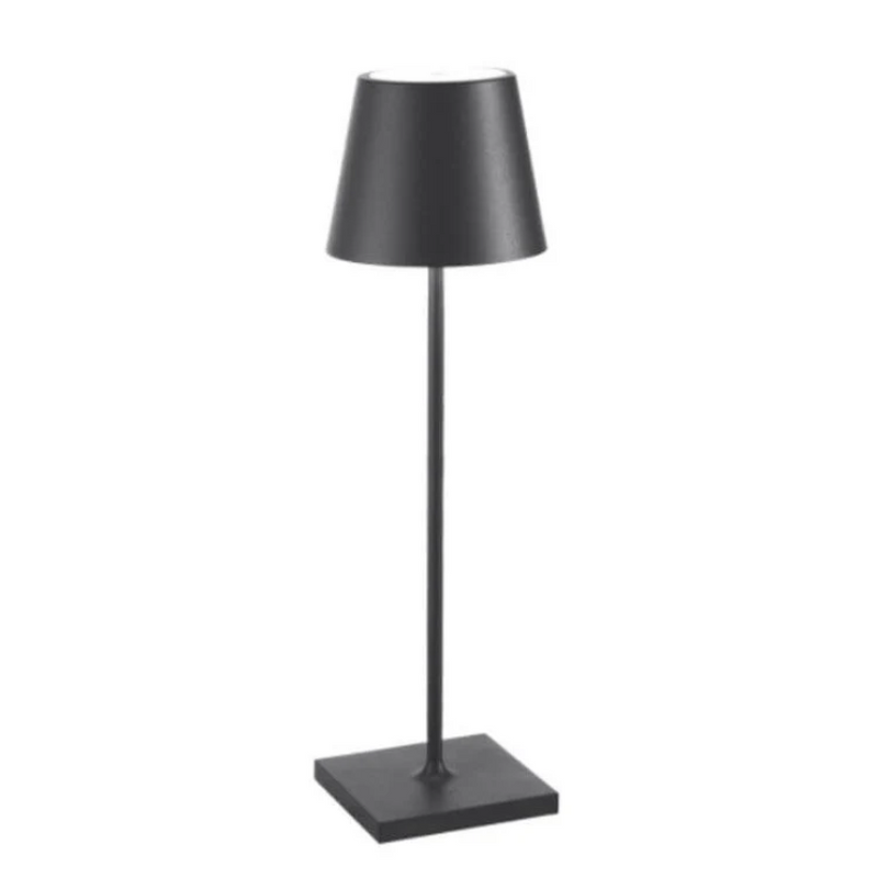 Lampa Stołowa Szklana LED Touch z Regulacją Jasności do Salonu i Biura