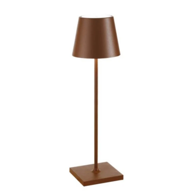 Lampa Stołowa Szklana LED Touch z Regulacją Jasności do Salonu i Biura