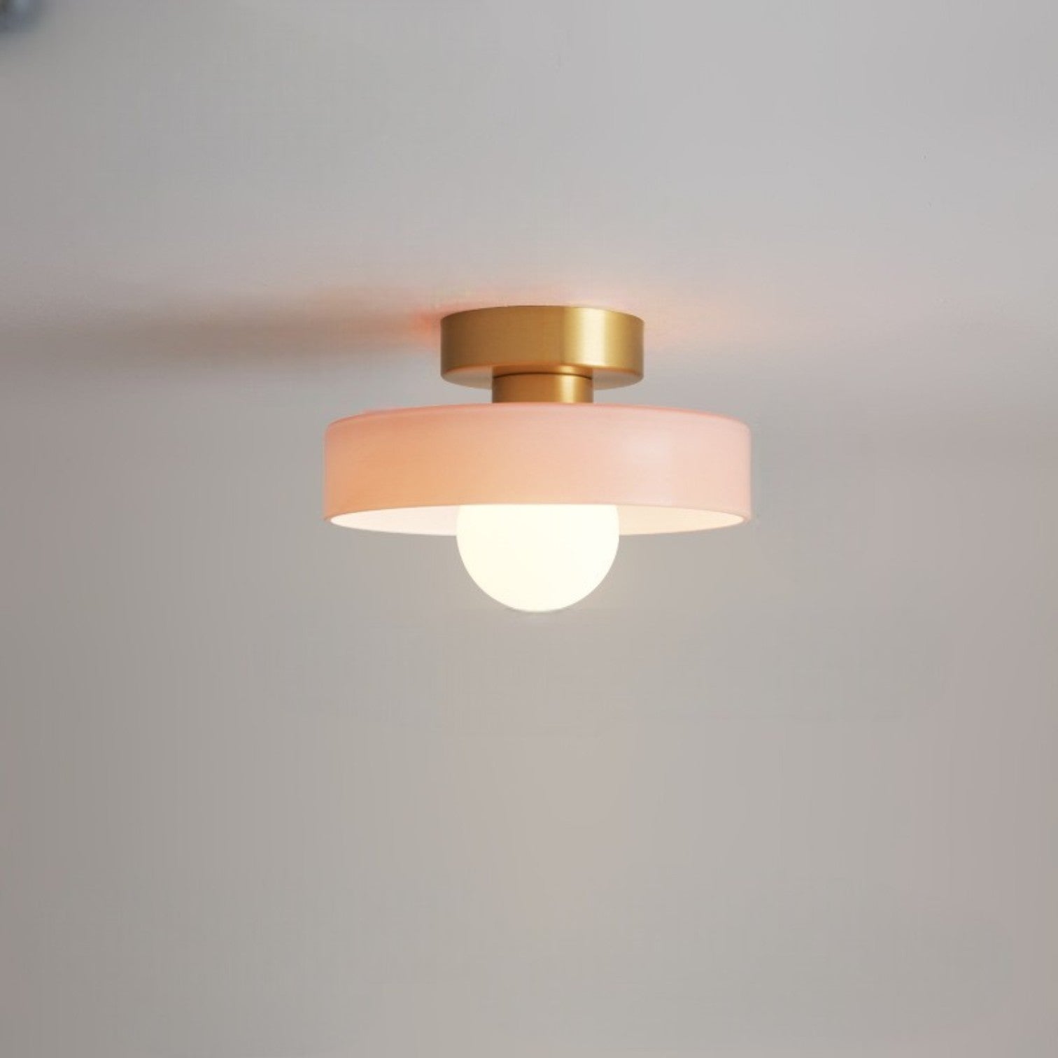 Lampa Sufitowa Bauhaus LED - Elegancka Lampa do Salonu i Sypialni, 24 cm