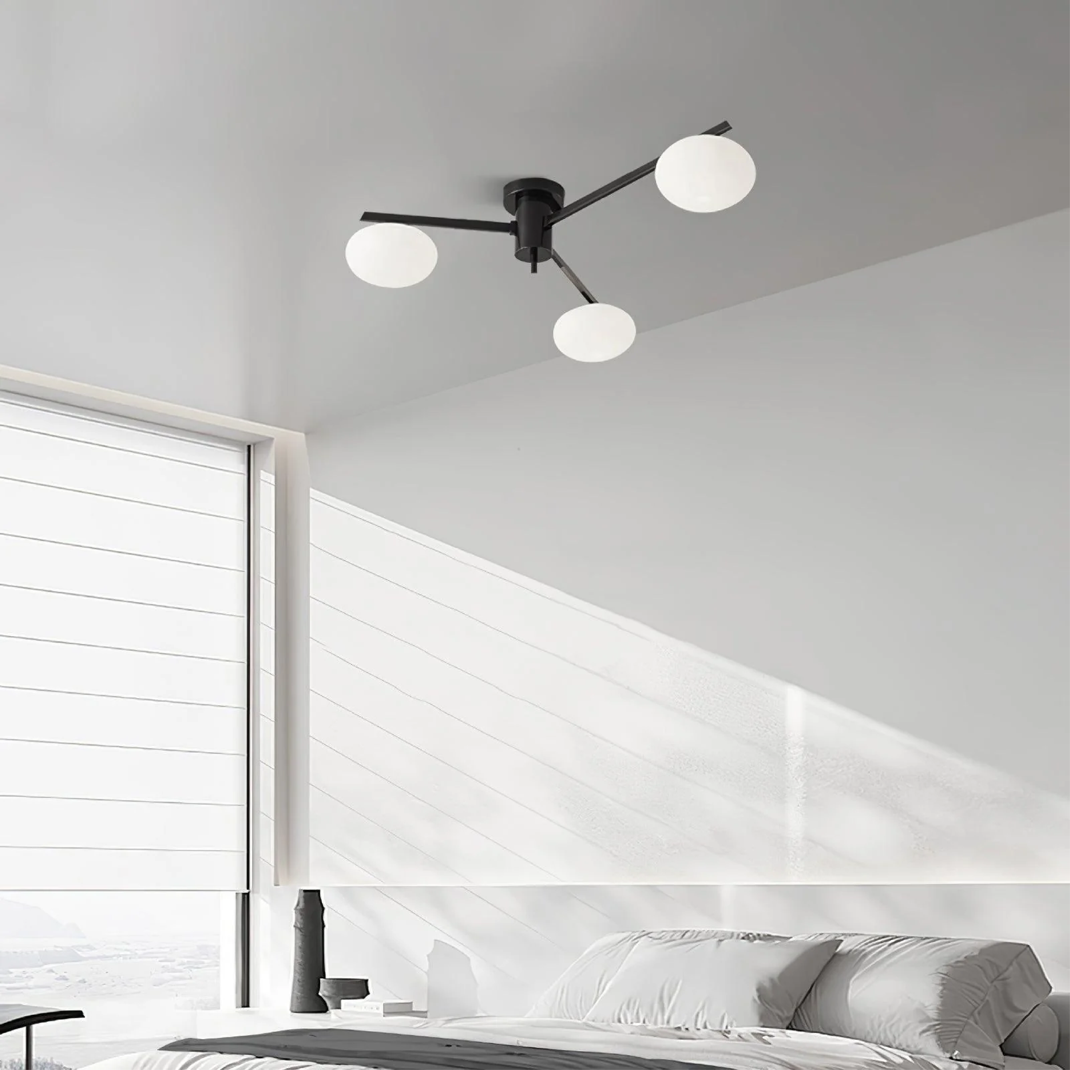 Lampa Sufitowa LED NESPÉR - Nowoczesny Design do Salonu, Miękkie Światło 4