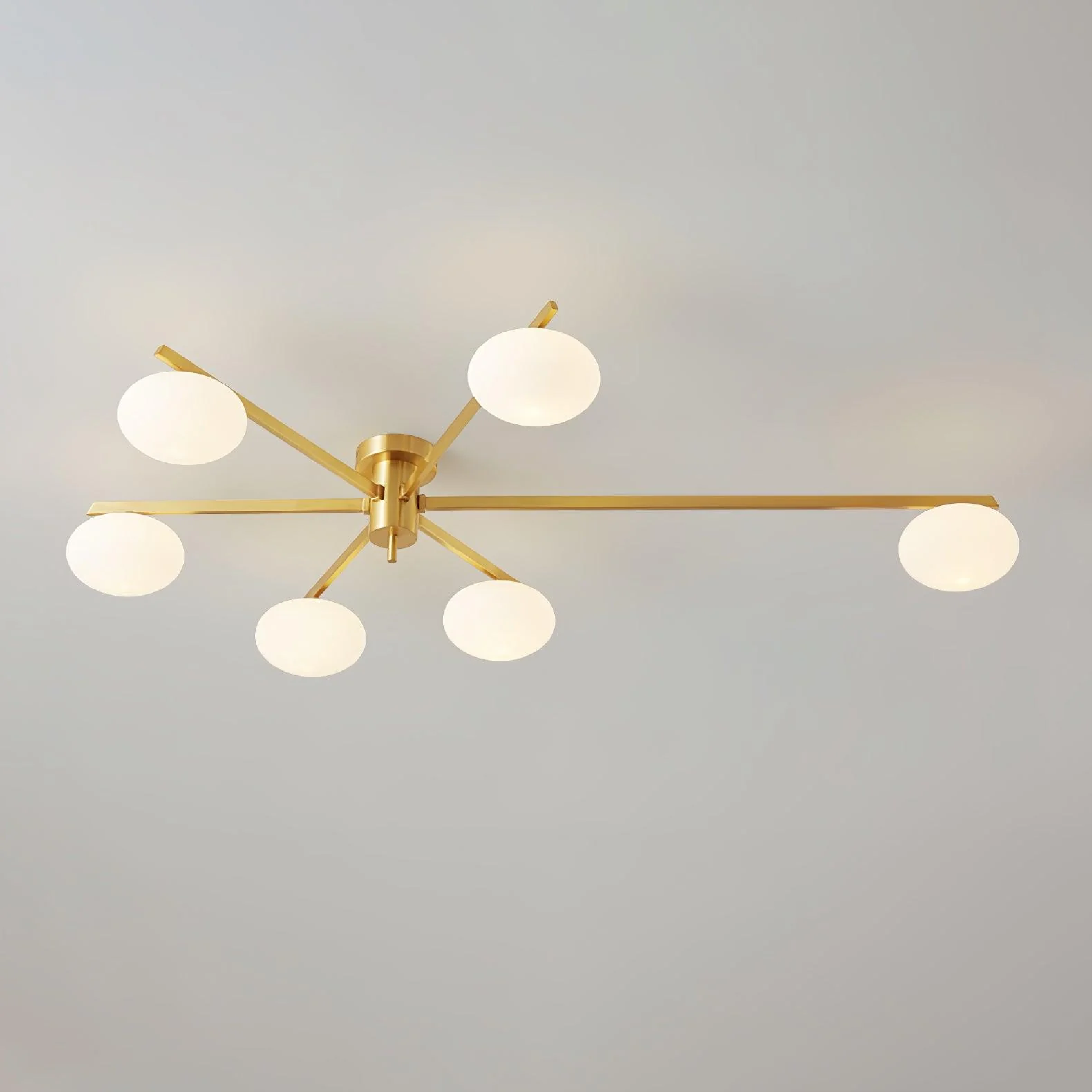 Lampa Sufitowa LED NESPÉR - Nowoczesny Design do Salonu, Miękkie Światło 6