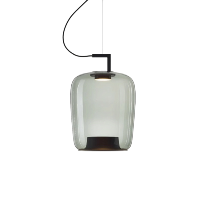 Lampa Wisząca Jaura's - Nowoczesna Lampa Do Salonu z Żelaza i Szkła 11