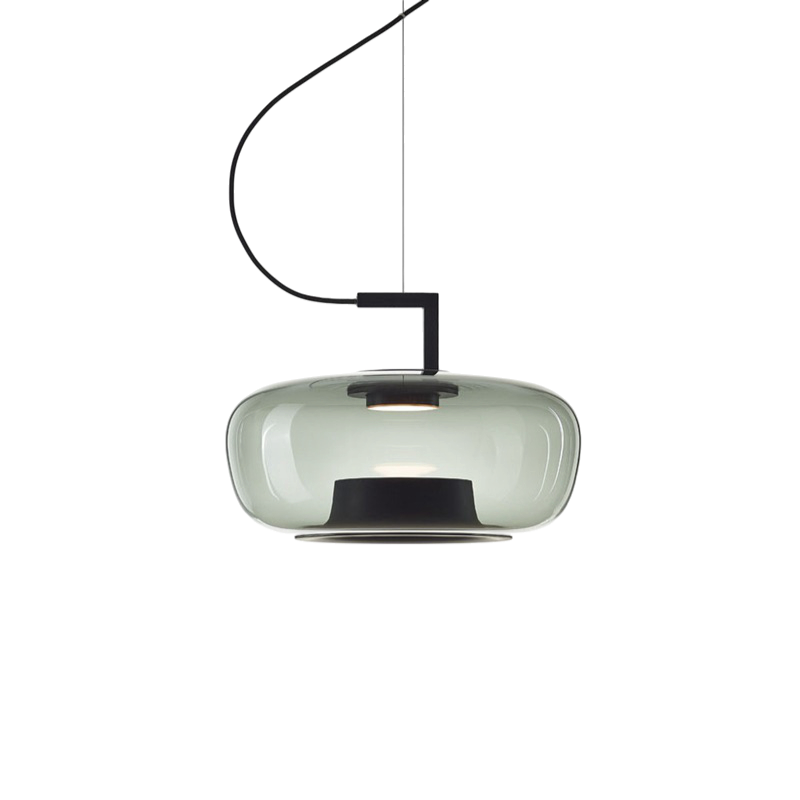Lampa Wisząca Jaura's - Nowoczesna Lampa Do Salonu z Żelaza i Szkła 9