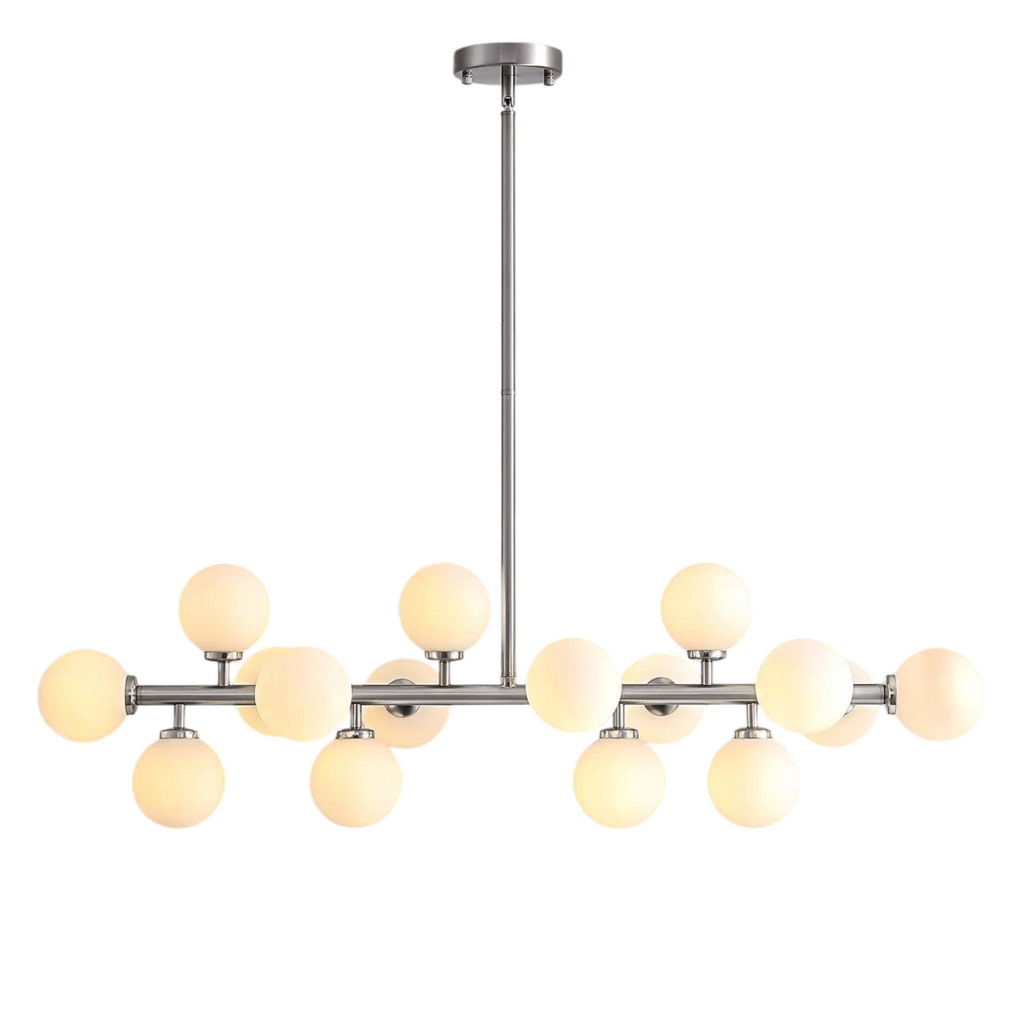 Lampa Wisząca RUDYS 16 Głowic do Jadalni i Kuchni, Regulowana Wysokość, Oświetlenie LED 5
