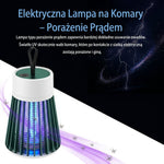 Lampa na Komary UV Elektryczna – Przenośna z Funkcją Porażania i Zasilaniem USB 6