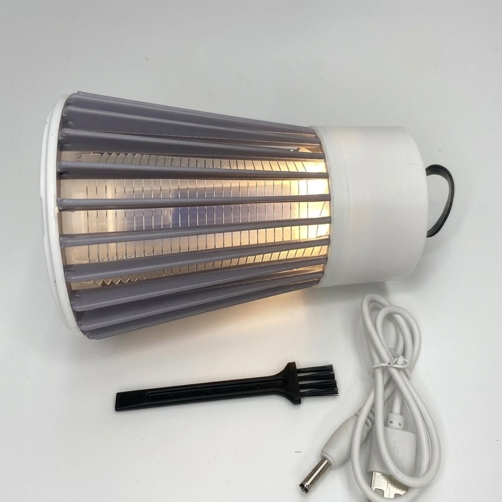 Lampa na Komary UV Elektryczna – Przenośna z Funkcją Porażania i Zasilaniem USB 4