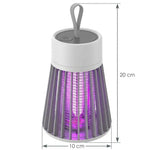 Lampa na Komary UV Elektryczna – Przenośna z Funkcją Porażania i Zasilaniem USB 2