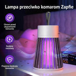 Lampa na Komary UV Elektryczna – Przenośna z Funkcją Porażania i Zasilaniem USB 5