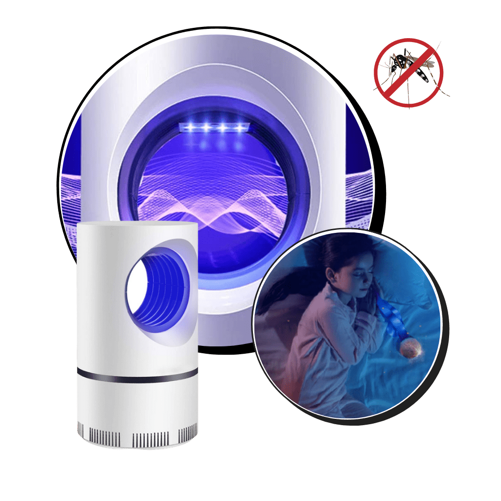 Lampa na Komary i Owady z Zasilaniem USB – Skuteczna Pułapka z Cichą Pracą 0