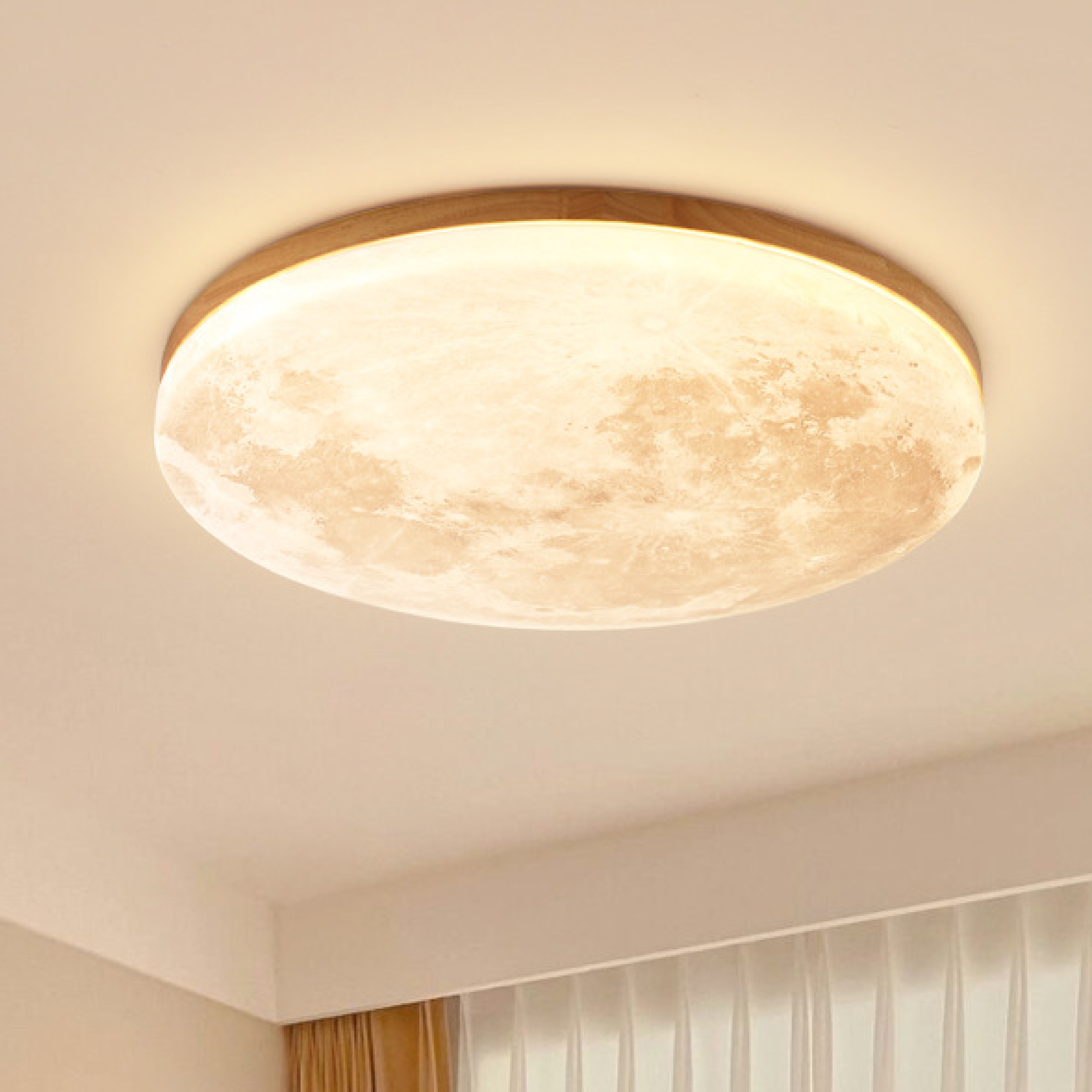 Lampa sufitowa Moon - Regulowana, LED, Nowoczesny Design 0