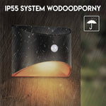 Lampa z Czujnikiem Ruchu – Wodoodporne Lampy Schodowe z Panelem Słonecznym 6