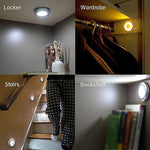 Lampka Nocna LED na Baterie z Czujnikiem Ruchu do Sypialni – Bezprzewodowa, Jasność 20 Lumenów 2