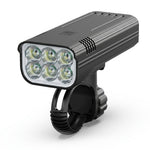 Lampka Rowerowa Przednia 5000 Lumenów z Akumulatorem USB-C – 12 Diod LED, Wodoodporna 1