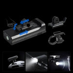 Lampka Rowerowa Przednia 5000 Lumenów z Akumulatorem USB-C – 12 Diod LED, Wodoodporna 3