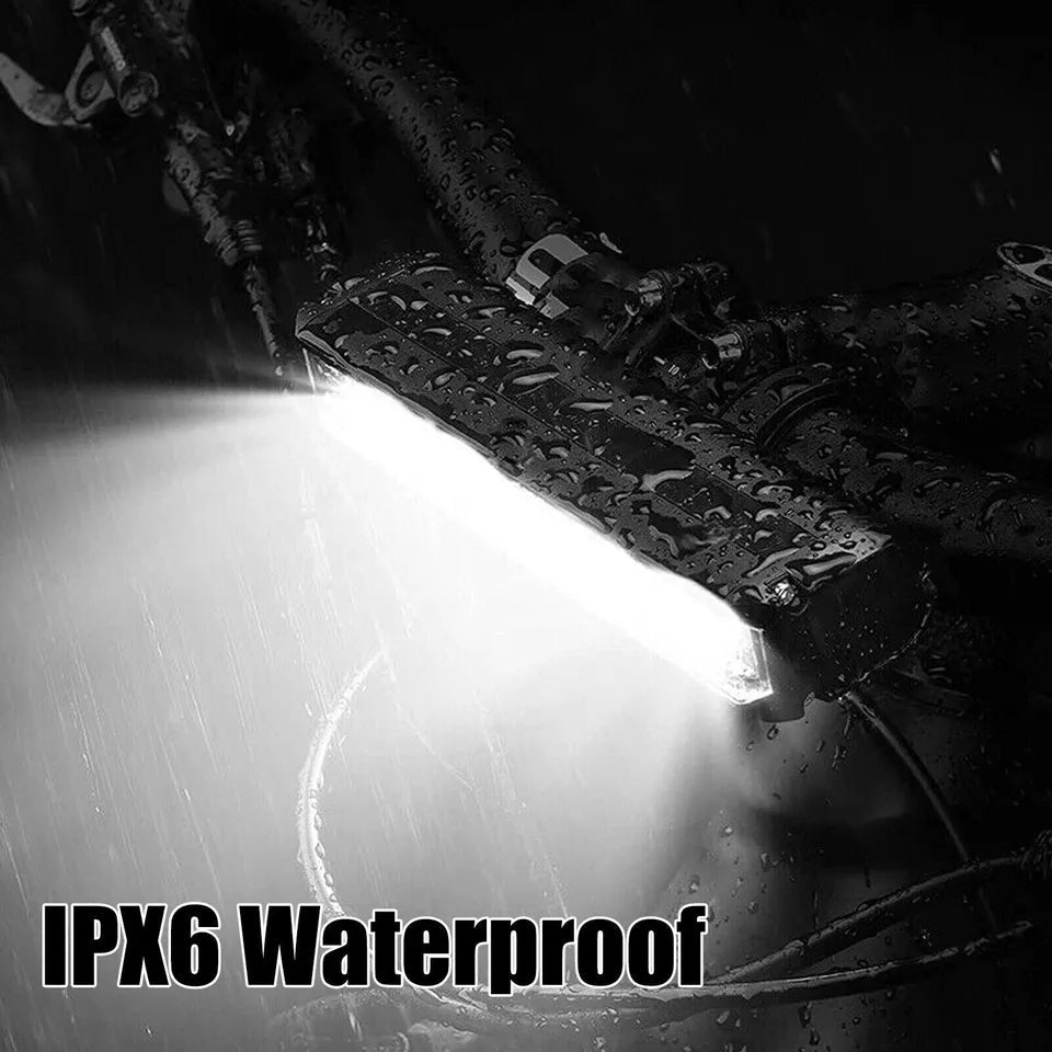 Lampka Rowerowa Przednia LED Mocna z Regulacją Jasności – Wodoodporna IPX6, Szybkozłączka 3