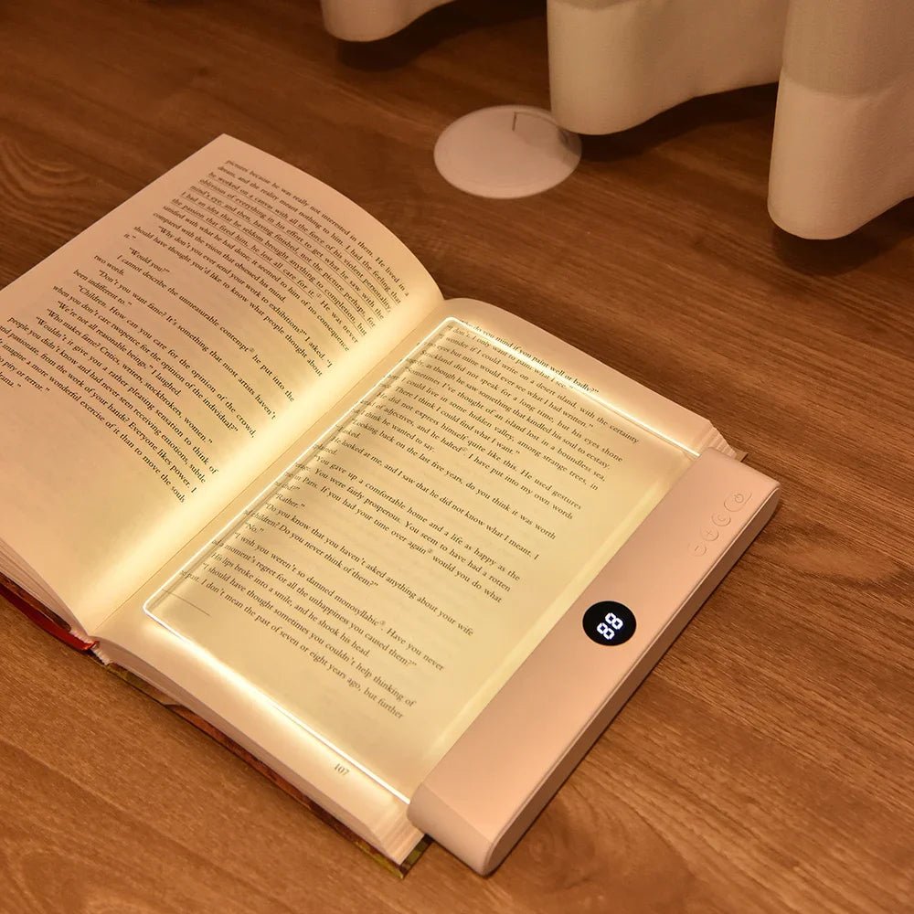 Lampka do Czytania LED z Regulowanym Światłem i Timerem – Idealna do Nocnego Czytania Książek 1
